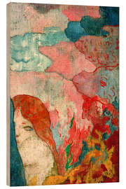 Holzbild Les fleurs du mal, 1894 - Armand Seguin
