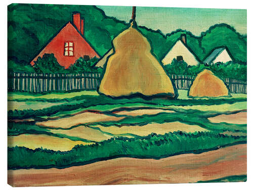 Canvas print Village, 1912
