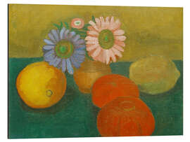 Alumiinitaulu Still Life with Asters and Tomatoes, 1906