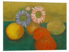 Quadro em PVC Still Life with Asters and Tomatoes, 1906
