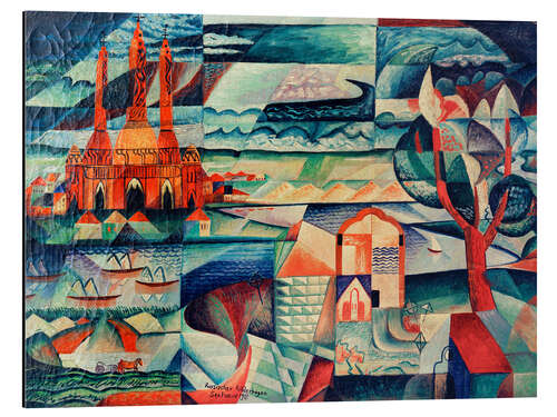 Aluminiumsbilde Russian picture sheet, 1918