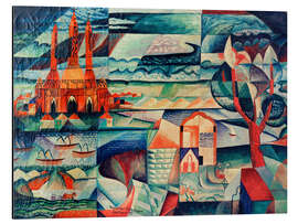 Aluminium print Russian picture sheet, 1918