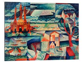 Tableau en plexi-alu Russian picture sheet, 1918