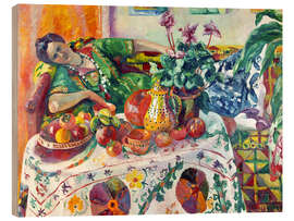 Holzbild La petite odalisque - Henri Manguin