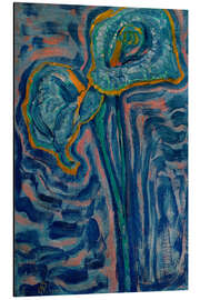 Tableau en aluminium Aäronskelken (Arum rods), 1910 - Piet Mondrian
