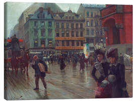 Lienzo Königstraße at the Berlin City Hall - Paul Hoeniger