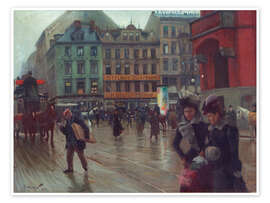 Wandbild Königstraße am Berliner Rathaus - Paul Hoeniger