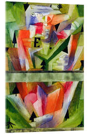 Acrylglasbild Landschaft in Bayern, 1921 - Paul Klee