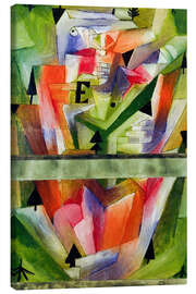 Canvas print Landscape in Bavaria, 1921 - Paul Klee