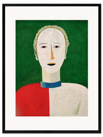 Plakat artystyczny premium w ramie Female Portrait