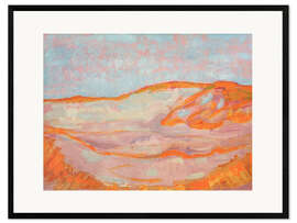 Framed art print Dune IV, 1909 - Piet Mondrian