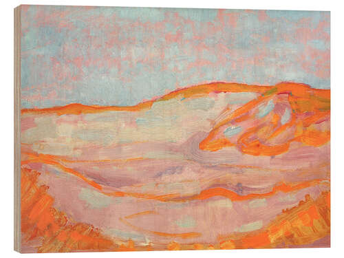 Wood print Dune IV, 1909