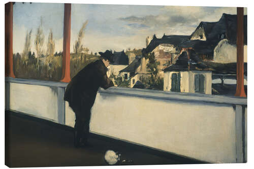 Quadro em tela Oloron-Sainte-Marie, 1871