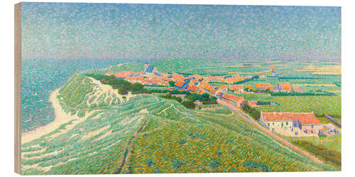 Tableau en bois Zoutelande on the Island of Walcheren - Ferdinand Hart Nibbrig