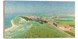 Holzbild Zoutelande auf der Insel Walcheren - Ferdinand Hart Nibbrig