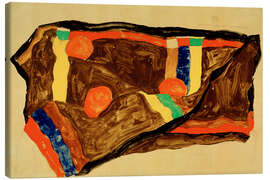 Lerretsbilde My path leads over abysses - Egon Schiele