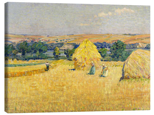 Canvas print Stubble Fields, 1912