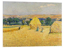 Hartschaumbild Stoppelfelder, 1912