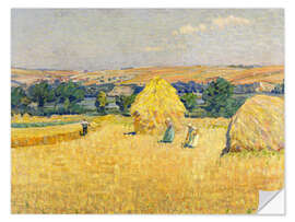 Wandsticker Stoppelfelder, 1912