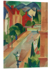 Quadro em acrílico A street in Bonn, 1914 - Paul Adolf Seehaus