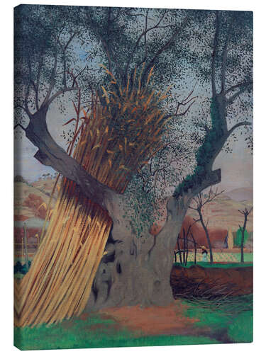 Quadro em tela The Old Olive Tree, 1922