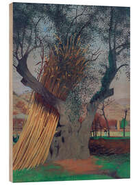 Holzbild Der alte Olivenbaum, 1922