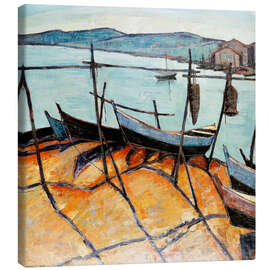 Tableau sur toile Martigues (La pointe de Brescou), 1929 - Nico Klopp