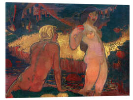 Acrylic print Adam and Eve - Eric Forbes-Robertson