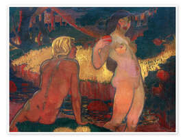 Poster Adam and Eve - Eric Forbes-Robertson