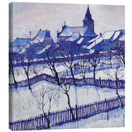 Canvas-taulu Remich in the Snow, 1929