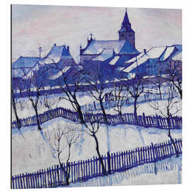 Magnettafel Remich im Schnee, 1929