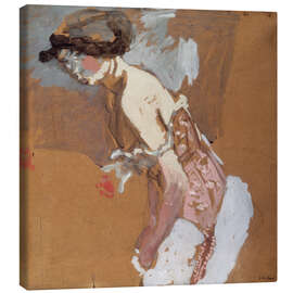 Canvas print The Pink Corset