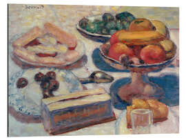 Aluminiumsbilde Still Life with Pastries, 1929