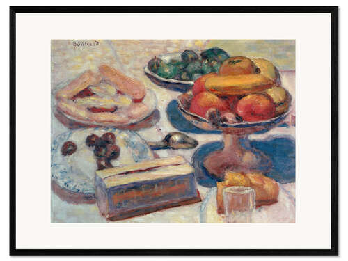 Framed art print Still Life with Pastries, 1929