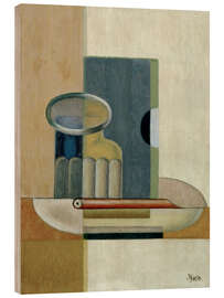 Holzbild Stillleben - Kljun, 1934