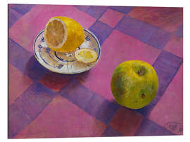 Alubild Apfel und Zitrone, 1930 - Kosjma Ssergej Petroff-Wodkin