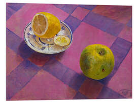 Cuadro de PVC Apple and Lemon, 1930 - Kosjma Ssergej Petroff-Wodkin