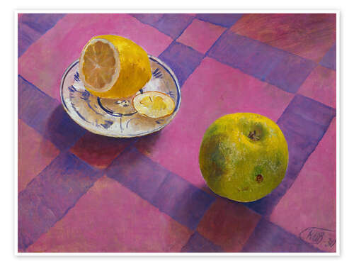 Plakat Apple and Lemon, 1930