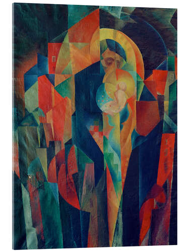 Acrylic print Madonna of the Suburbs, 1919