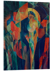 Acrylic print Madonna of the Suburbs, 1919 - Paul Adolf Seehaus
