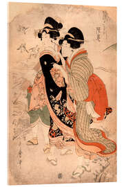 Akryylilasitaulu Michinoku - Kitagawa Utamaro