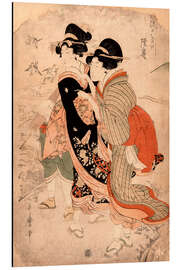 Aluminium print Michinoku - Kitagawa Utamaro
