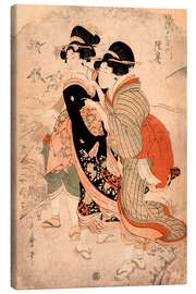 Canvas print Michinoku - Kitagawa Utamaro