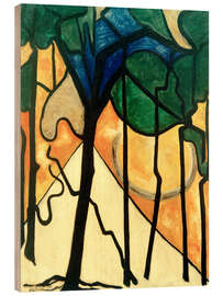 Wood print Tree, 1915 - Jacoba van Heemskerck