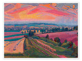 Wall print The Icknield Way, 1912 - Spencer Frederick Gore