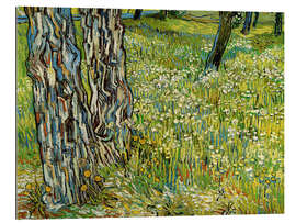 Gallery Print Baumstämme im Gras, 1890