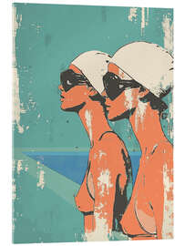 Acrylic print Swimming memories