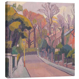 Tableau sur toile Cambrian Road, Richmond, 1913 - Spencer Frederick Gore