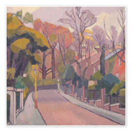 Wall print Cambrian Road, Richmond, 1913 - Spencer Frederick Gore