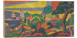 Tableau en bois Design for Deer Hunting Mural in the Cabaret Theater Club, 1912 - Spencer Frederick Gore